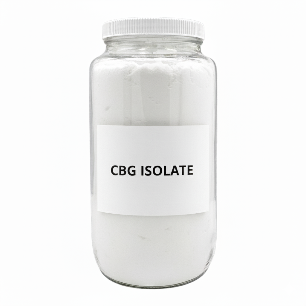 CBG Isolate 99.97% – Pure Cannabigerol Powder | THC-Free | Multiple Sizes