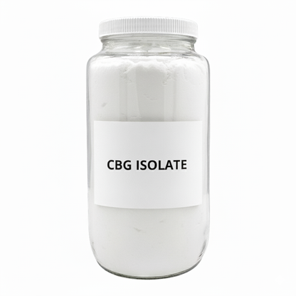 CBG Isolate 99.97% – Pure Cannabigerol Powder | THC-Free | Multiple Sizes