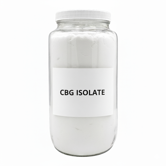 CBG Isolate 99.97% – Pure Cannabigerol Powder | THC-Free | Multiple Sizes