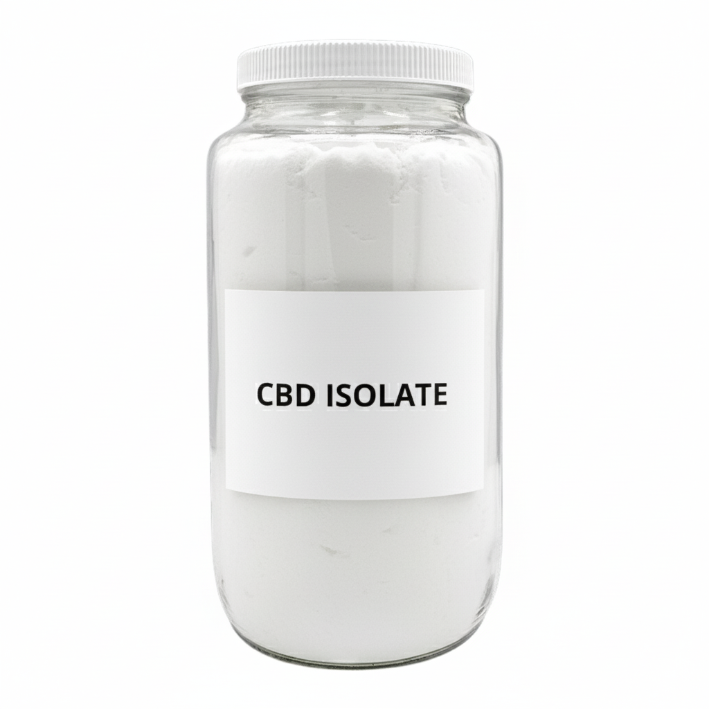 CBD Isolate 99.89%+ Pure – CO2 Extracted | THC-Free | Multiple Sizes