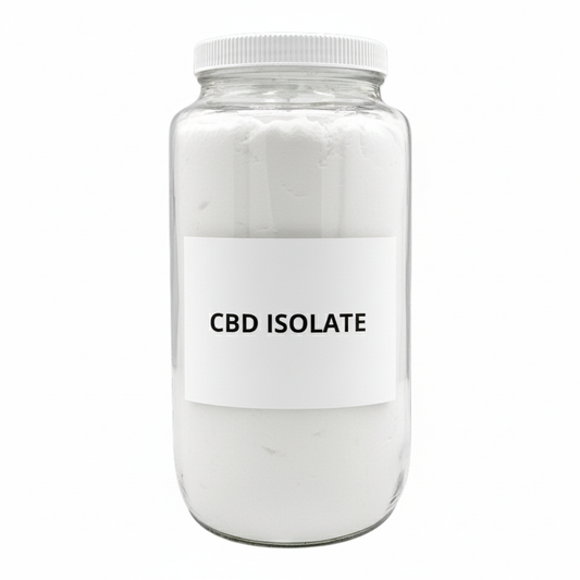 CBD Isolate 99.89%+ Pure – CO2 Extracted | THC-Free | Multiple Sizes